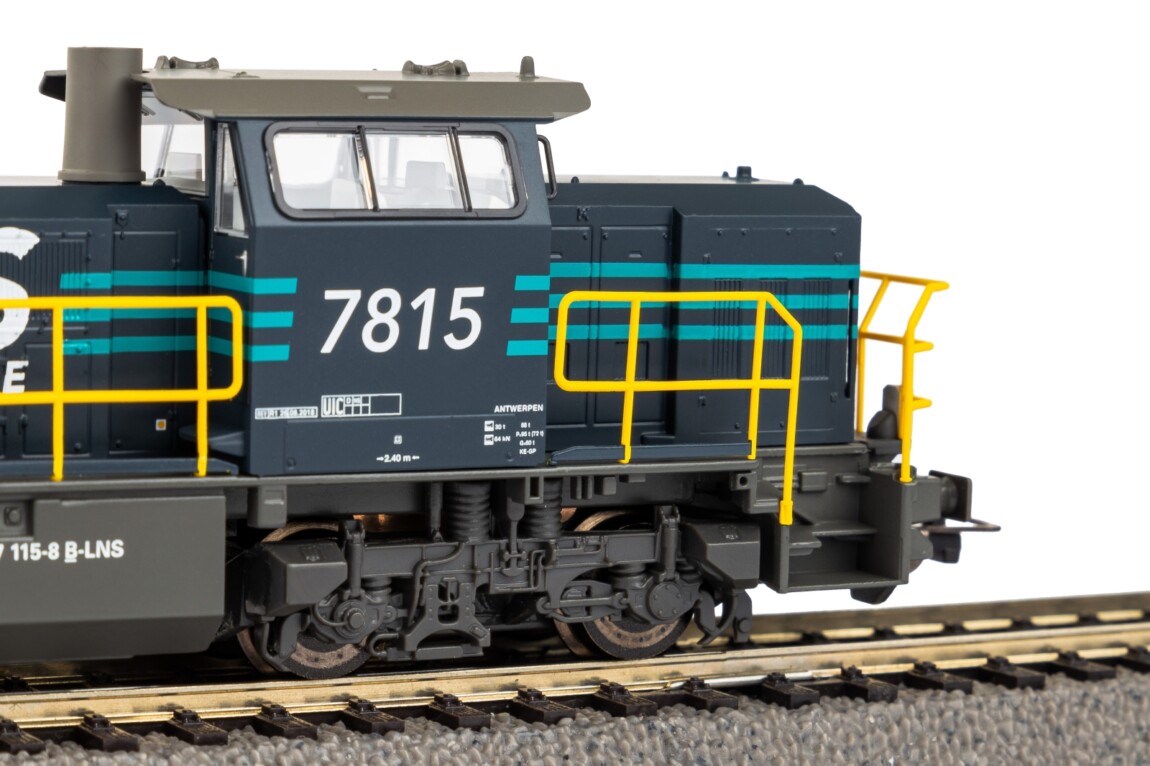Piko 59176 diesel locomotief 7815 Lineas DC = gelijkstroom schaal H0 1/87