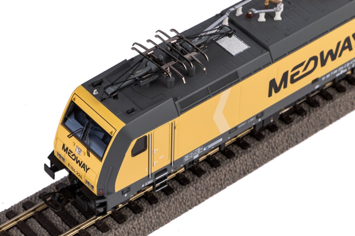 Piko 21631 E-loc BR 186 Medway VI, DC Digitaal SOUND