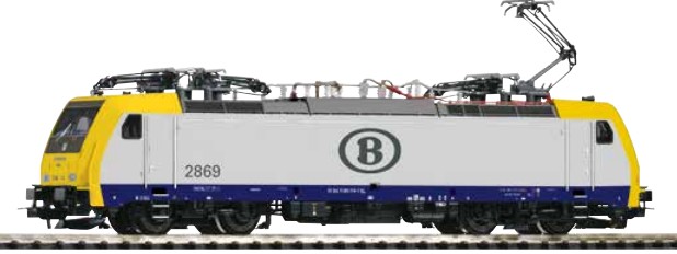 Piko 21761 Elektrische locomotief SNCB/NMBS type 2869 BR 186 DC analoog